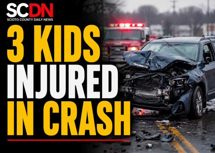 3 kids injured in crash