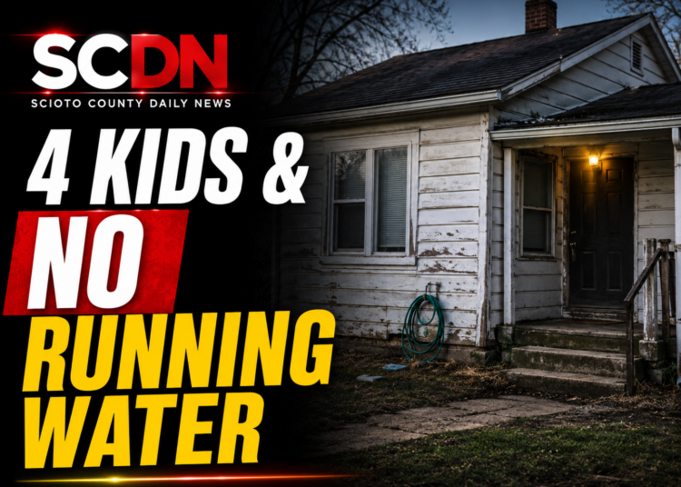 4 kids and no running water