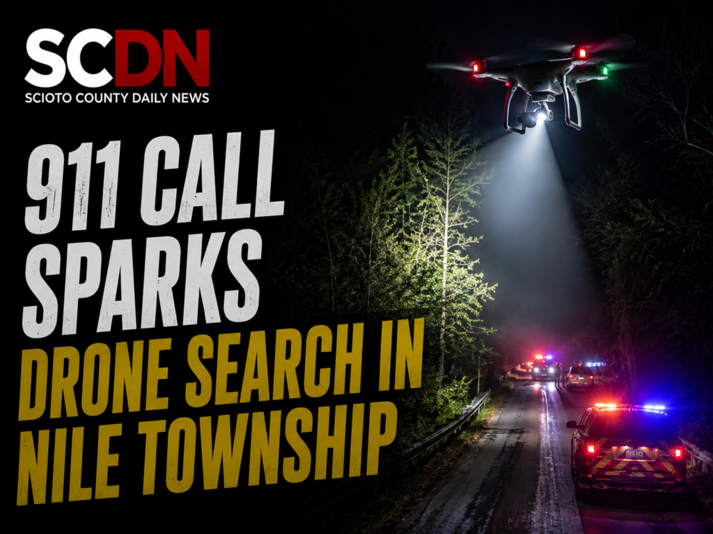 911 call sparks drone search