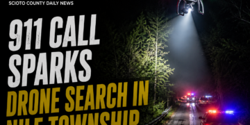 911 call sparks drone search