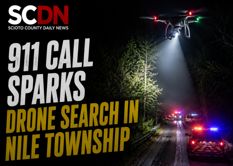 911 call sparks drone search