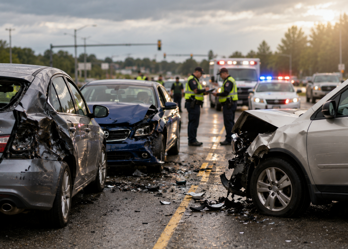 Multi-vehicle claims