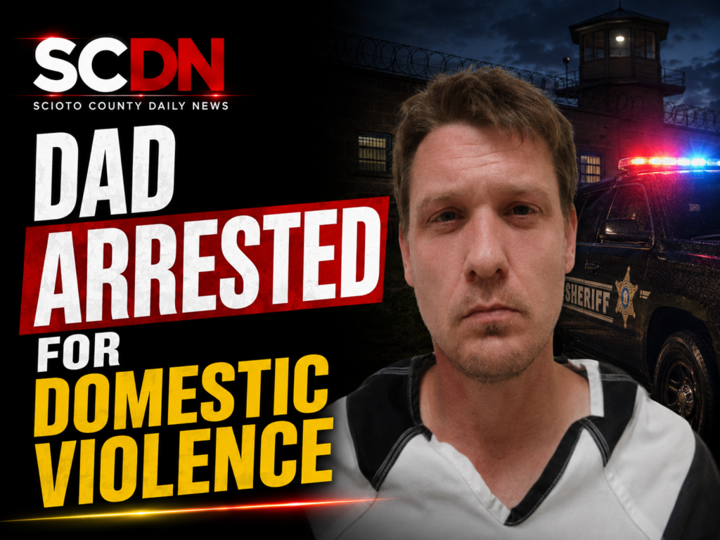 Dad arrested for Domestic Violence