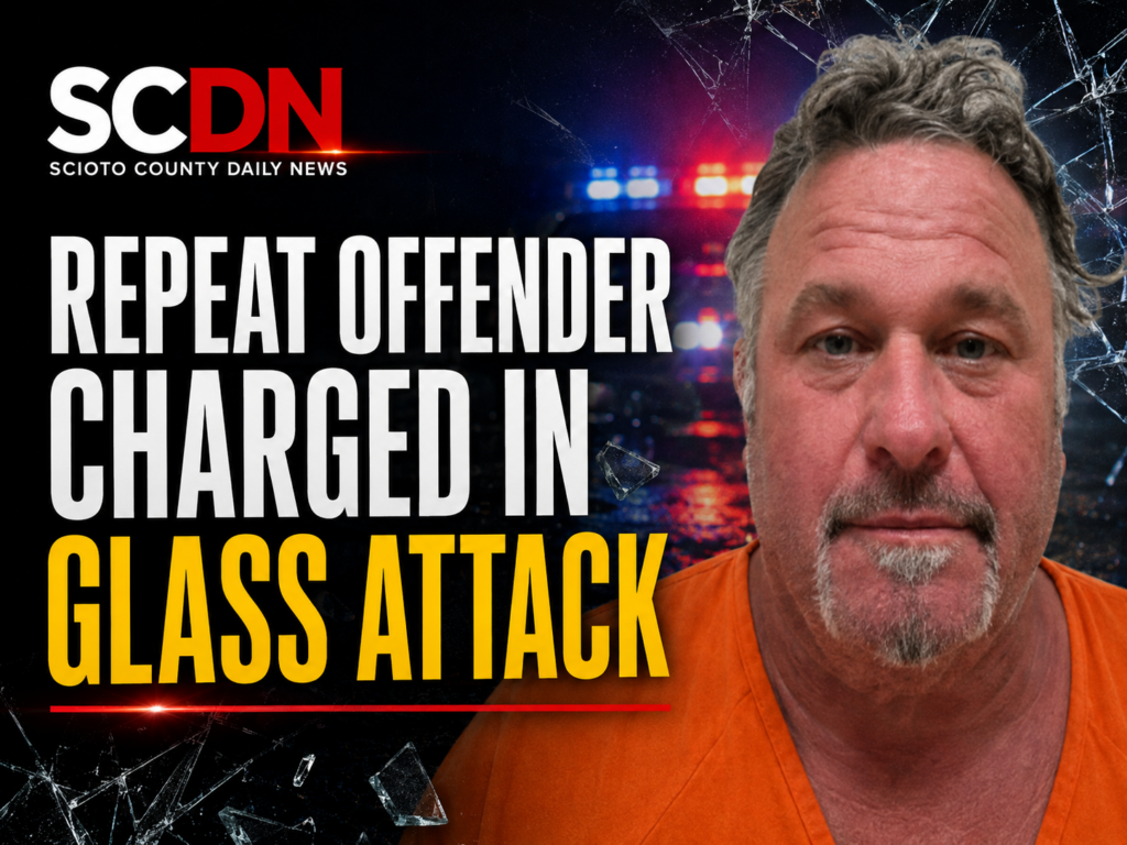 repeat offender charged in glass attack