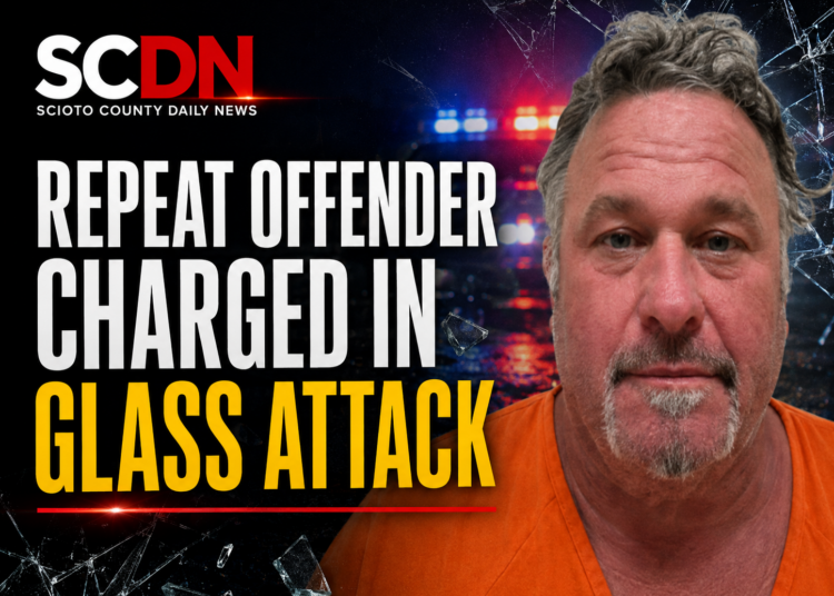repeat offender charged in glass attack