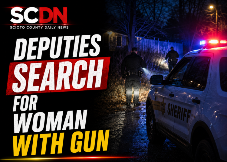 deputies search for woman with gun