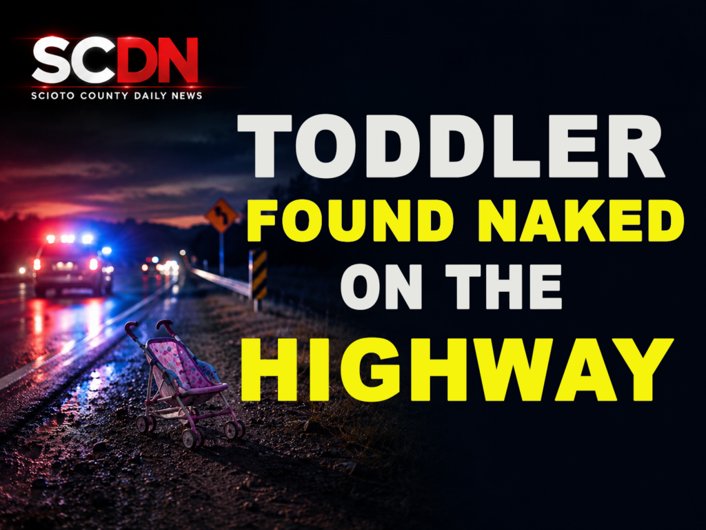 Toddler found naked