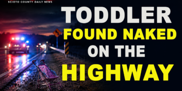 Toddler found naked