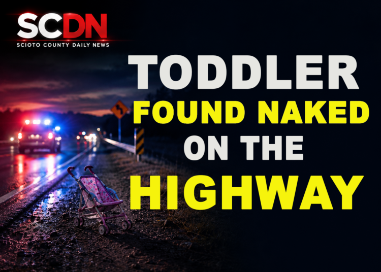 Toddler found naked