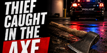 ax thief caught