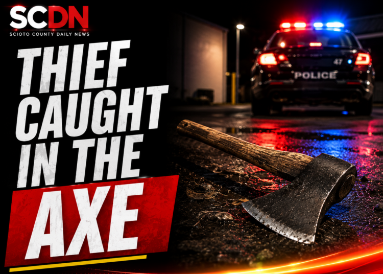 ax thief caught