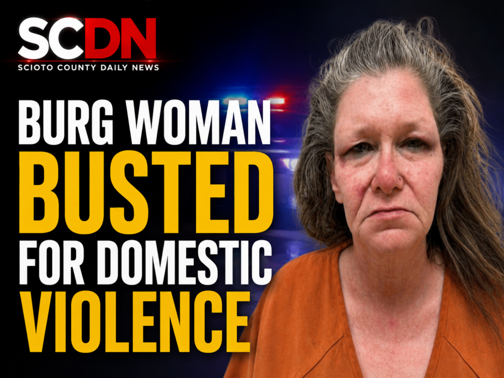 Burg woman busted for domestic violence