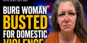 Burg woman busted for domestic violence