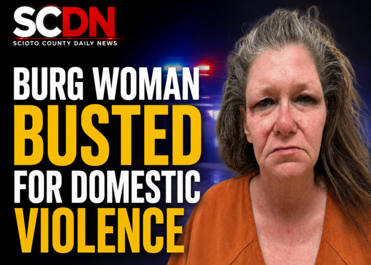 Burg woman busted for domestic violence