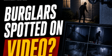 burglar on video?