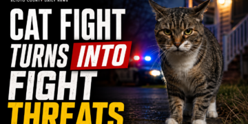 Cat fight