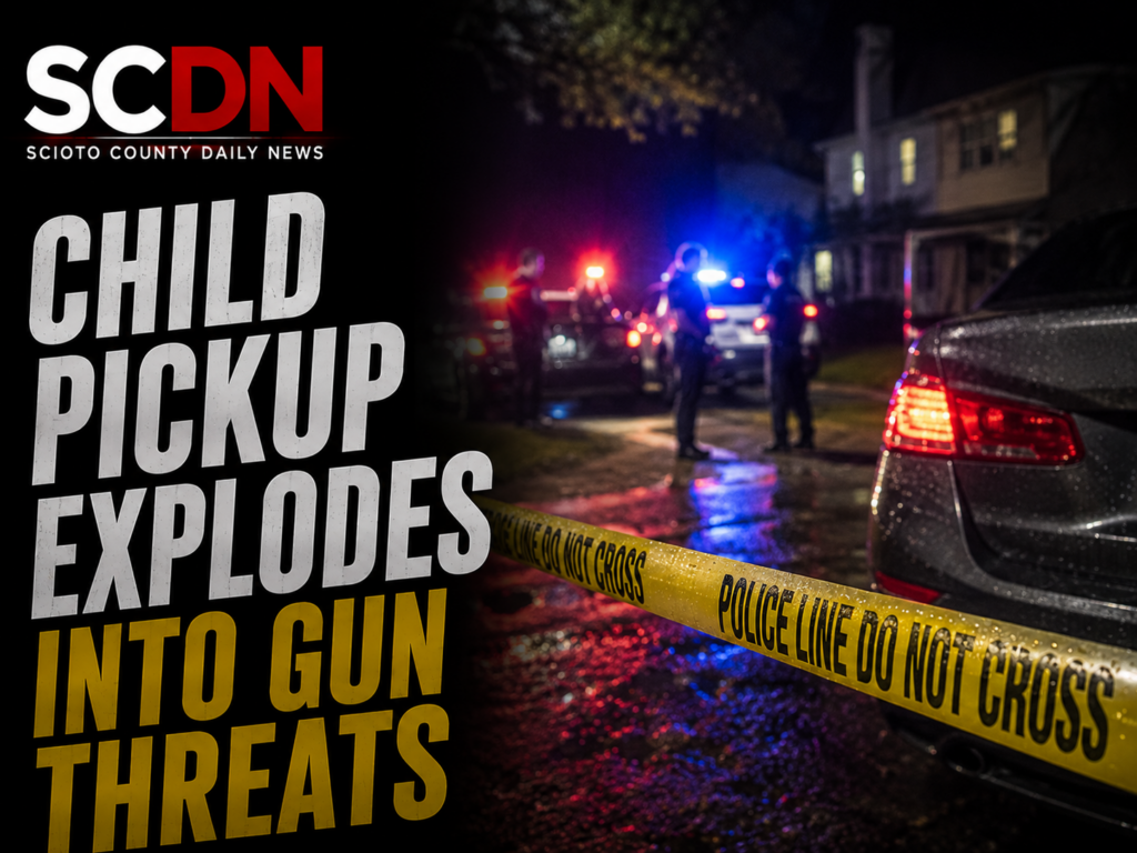 child pickup explodes