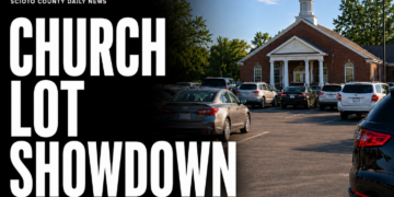 Church Lot Staredown