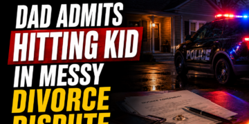 Dad admits hitting kid
