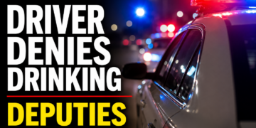 driver denies drinking