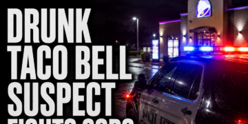 Drunk taco bell suspect