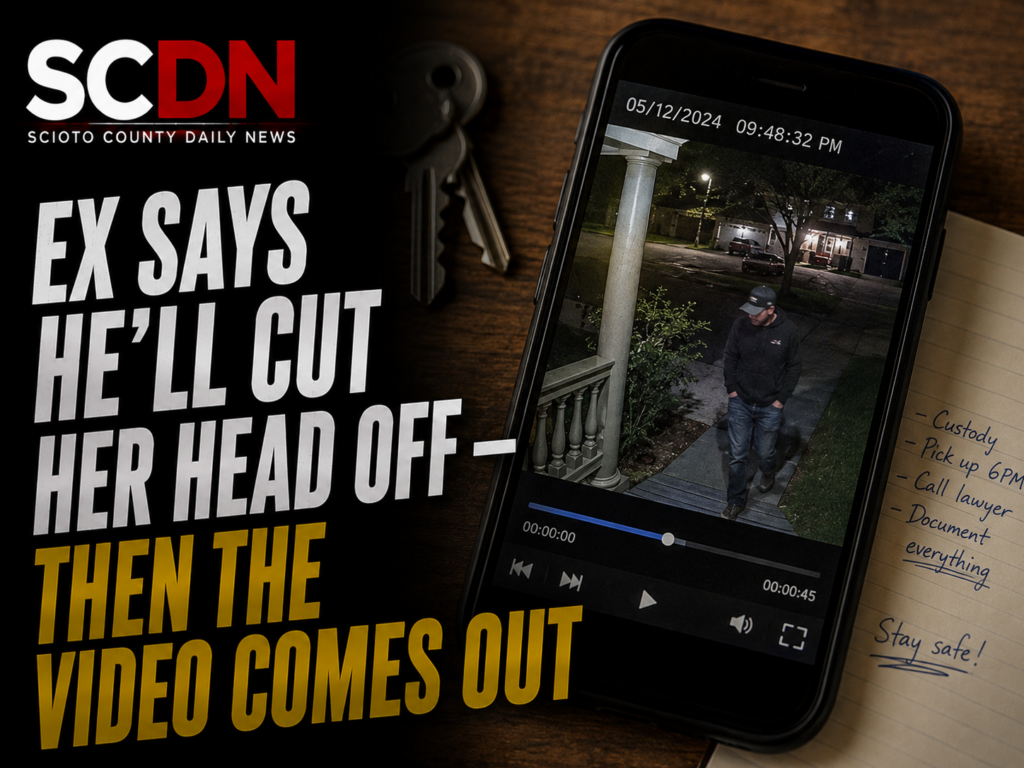 Ex threatens to cut off head