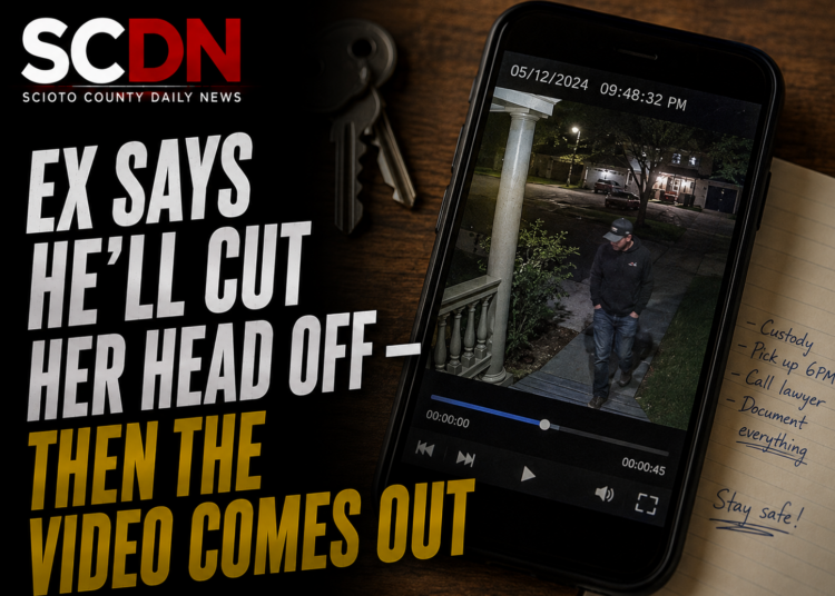Ex threatens to cut off head