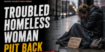 Homeless woman back on the street