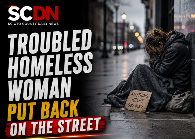 Homeless woman back on the street