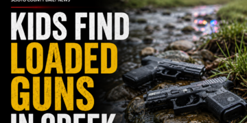 kids find loaded gun