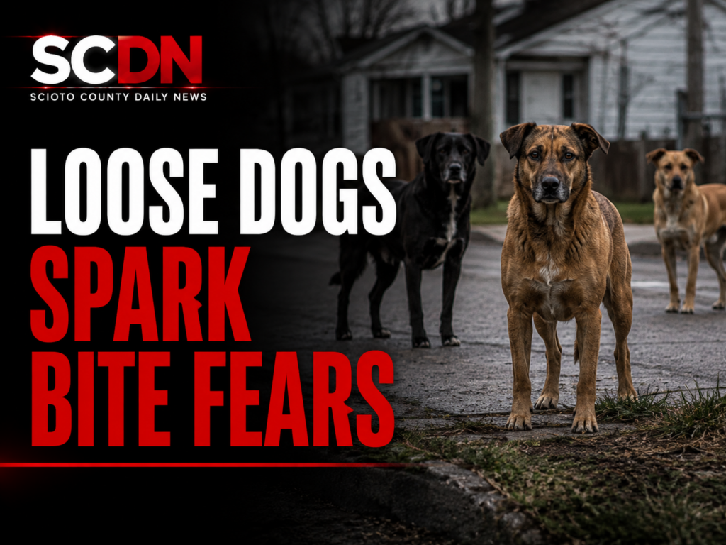 Loose dog sparks fear