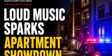 loud music sparks apartment showdown
