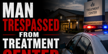 Man trespassed from treatment center