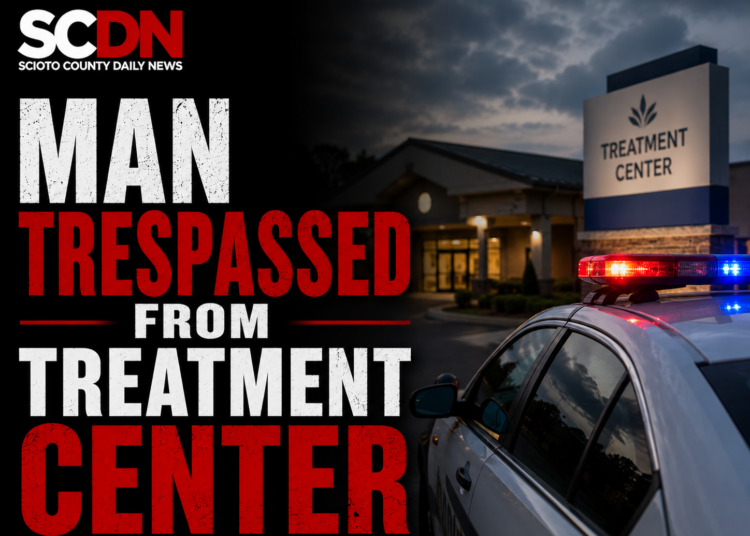 Man trespassed from treatment center