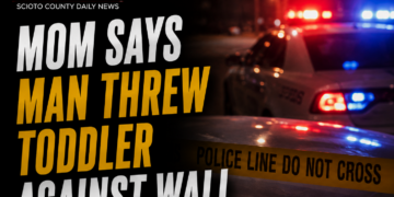 Woman says man threw toddler