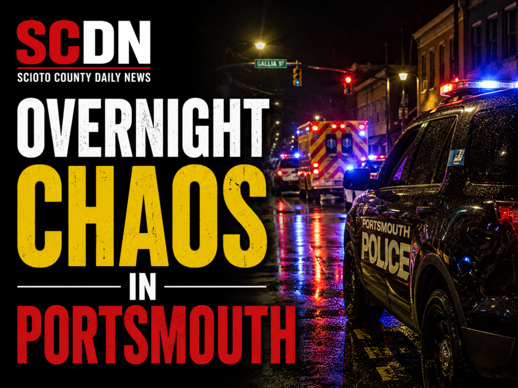overnight chaos in Portsmouth