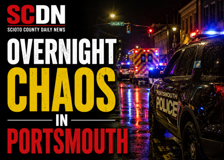 overnight chaos in Portsmouth