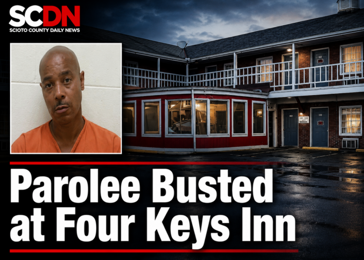 Parolee busted at Four Keys