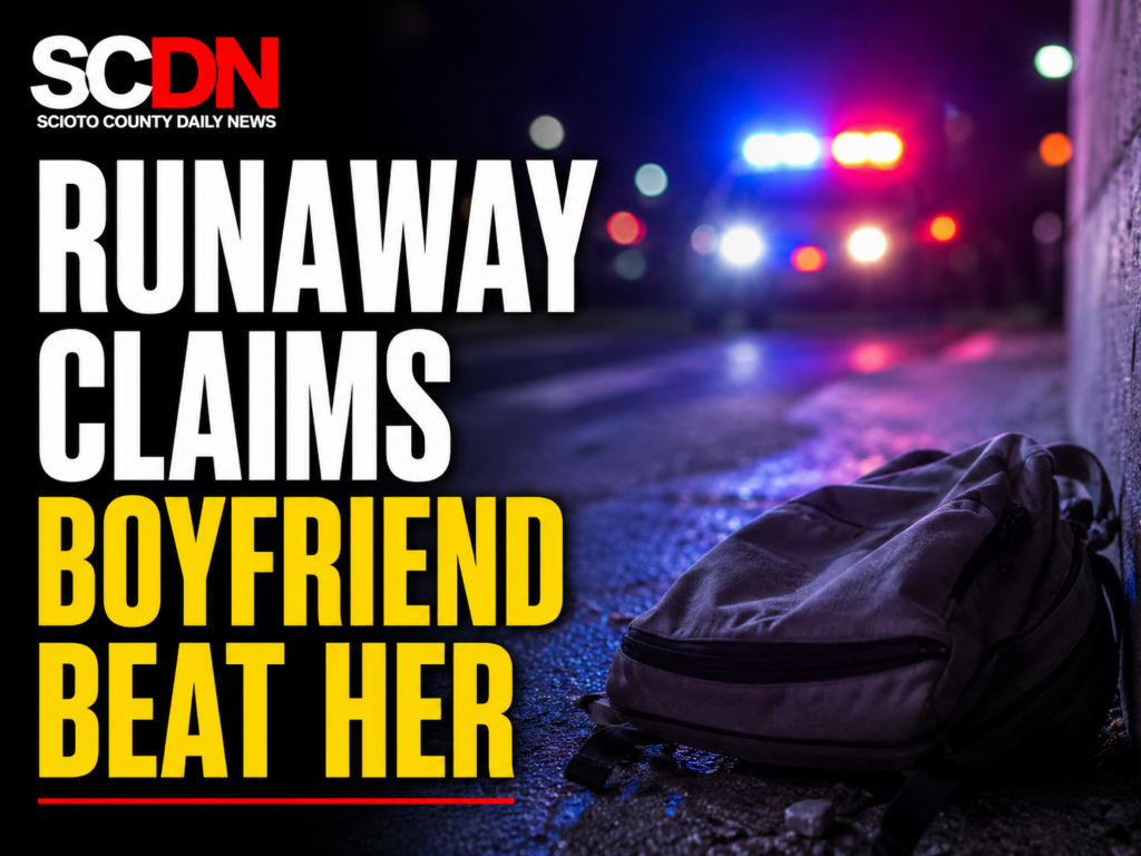 runaway says boyfriend beat her