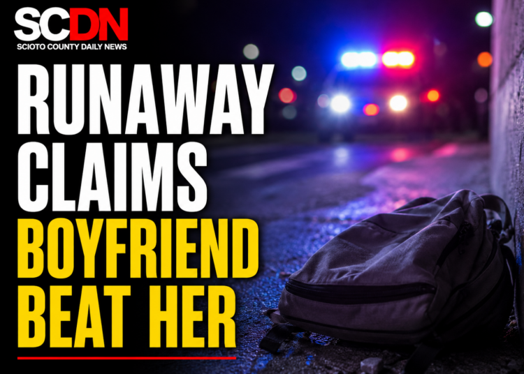 runaway says boyfriend beat her
