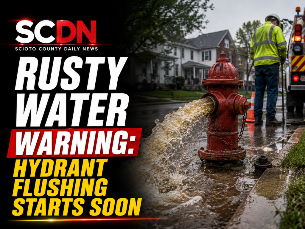 Rusty Water warning