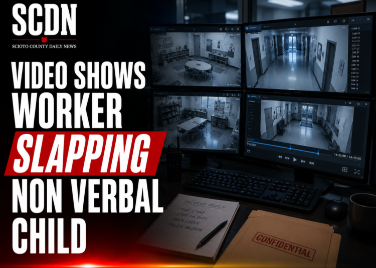 Video shows worker slapping child