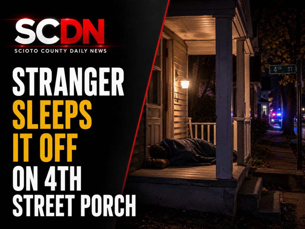 stranger sleeps it off