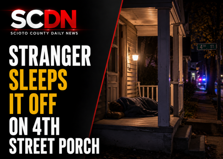 stranger sleeps it off