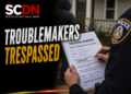troublemakers trespassed