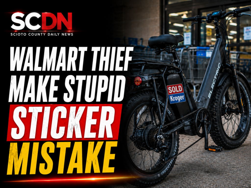 Walmart Thief Makes stupid sticker mistake
