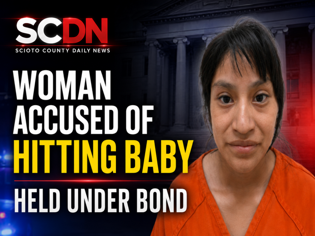 Mom accused of hitting baby