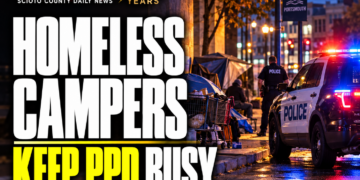 Hoomeless campers in portsmouth