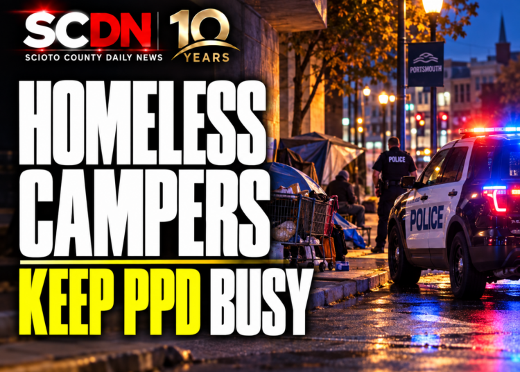 Hoomeless campers in portsmouth