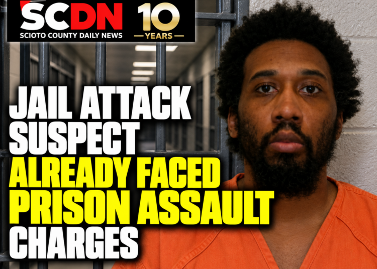 Jail assault suspect